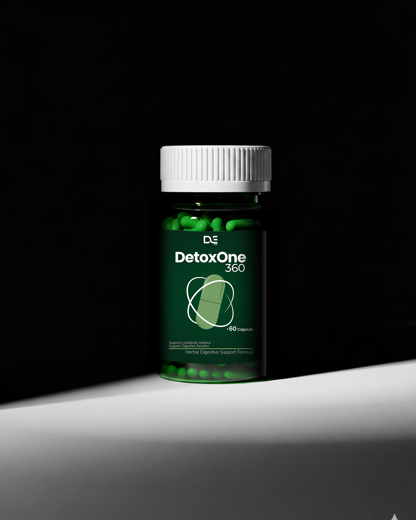 DetoxOne360 Advanced Herbal Digestive & Metabolic Support Capsules