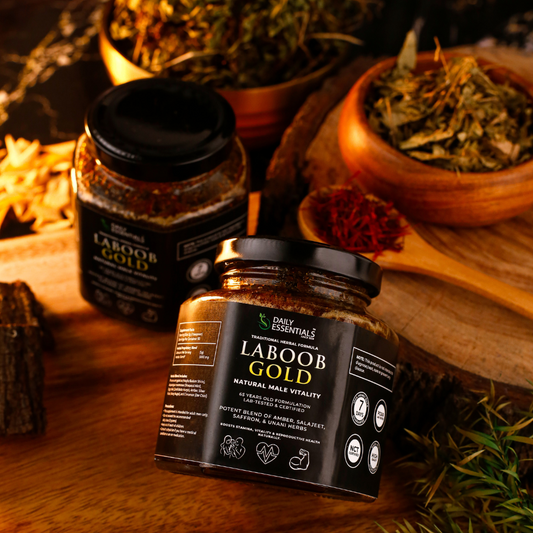Laboob Gold herbal male tonic for stamina and vitality in Pakistan