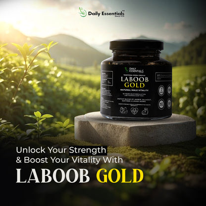 Laboob Gold herbal remedy for male vitality and stamina