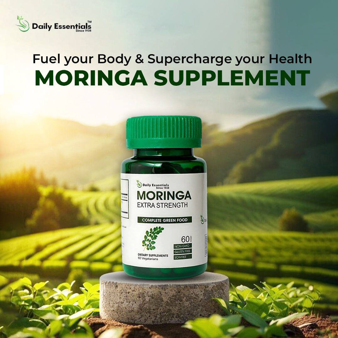 Moringa capsules benefits for health and energy