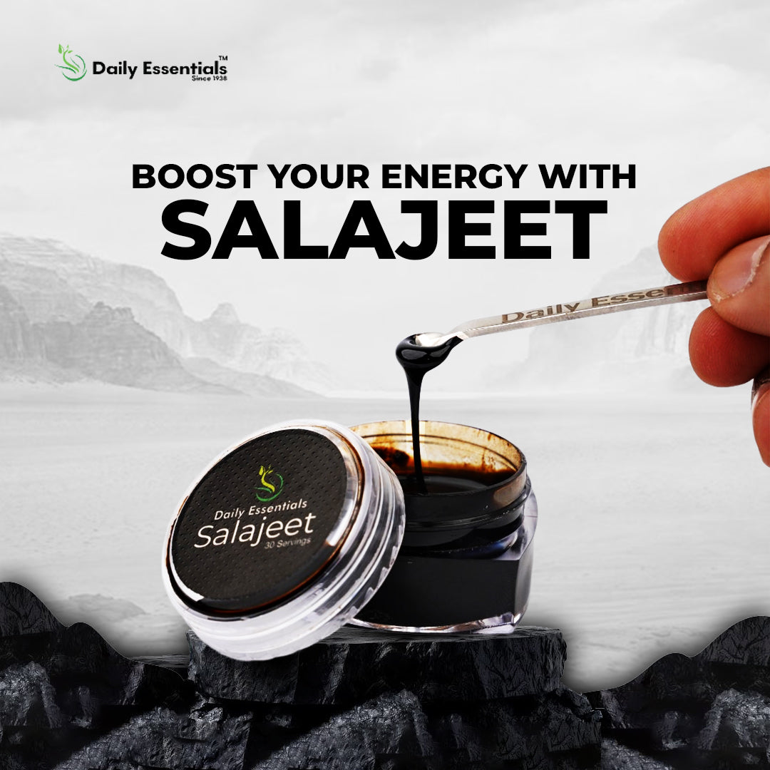 Daily Essentials Shilajit resin for energy and recovery
