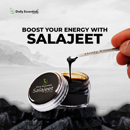 Daily Essentials Shilajit resin for energy and recovery